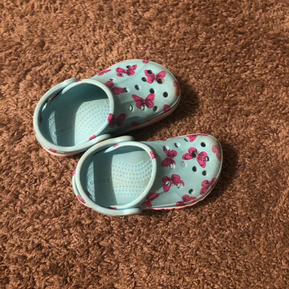 Butterfly crocs